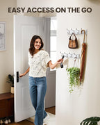 AMADA HOMEFURNISHING Coat Rack Wall Mount 2 Pack, Coat Hooks Wall Hooks Coat - Image 7