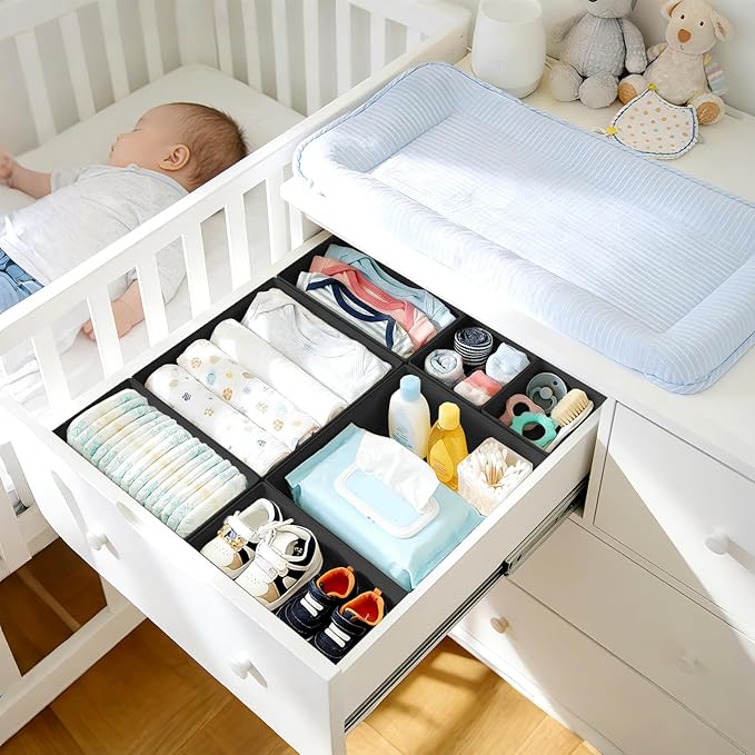 DIMJ Drawer Organizer Clothes 28 Pack - Image 3