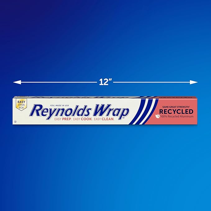 Reynolds Wrap Recycled Aluminum Foil, Recycled Foil Roll, Made From 100% - Image 2