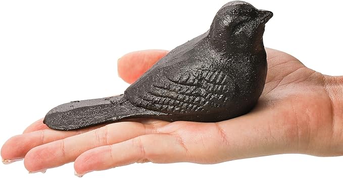 ZOOFOX 3 Pack Cast Iron Door Stopper, Decorative Door Stop, Heavy Duty Rustic - Image 2