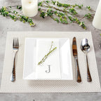 Luxenap 15.8 X 7.9 Inch Linen-Feel Guest Towels, 50 Lettered Hand Towels - Image 4