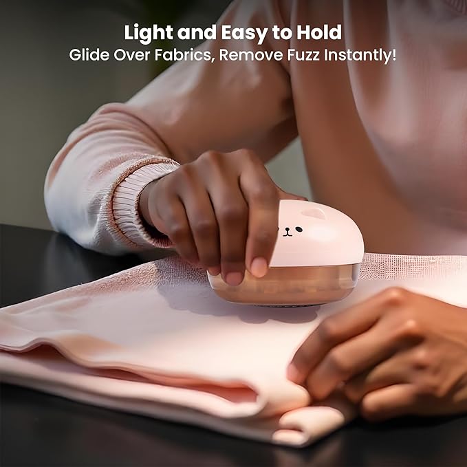 Rechargeable Fabric Shaver for Clothing | Electric Lint Remover for Clothes | - Image 3