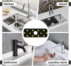 Duck Ducky Sunglasses Yellow Kitchen Sink Splash Guard Faucet Mat Super - Image 7