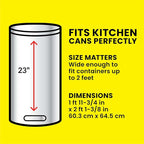 Glad Tall Kitchen Trash Bags 13 Gallon, MaxStrength Eucalyptus and Peppermint - Image 4