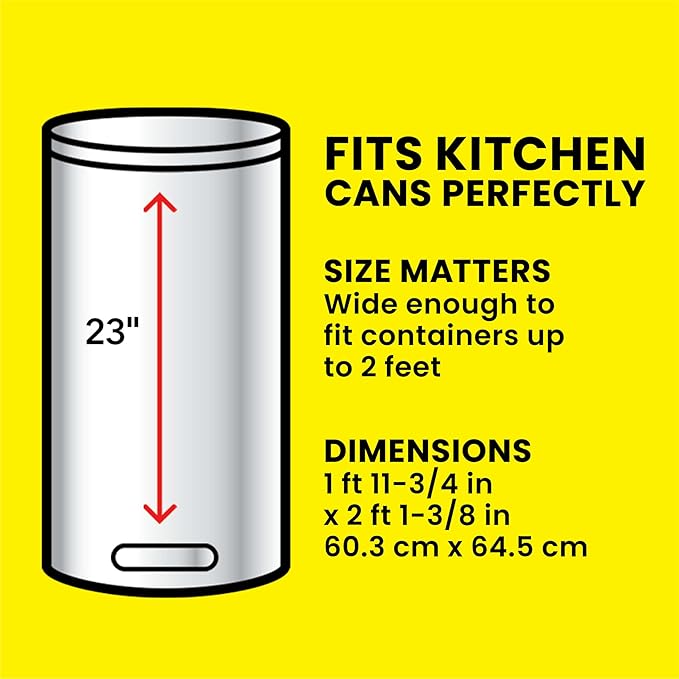 Glad Tall Kitchen Trash Bags 13 Gallon, MaxStrength Eucalyptus and Peppermint - Image 4