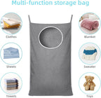 KEEPJOY 2Pack Space-Saving Hanging Laundry Bag, Door Laundry Hamper - Image 8