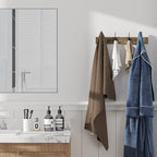 Coat Hooks Wall Mounted, Wooden Hat Rack - Image 4