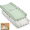 2-Pack Baby Changing Pad Cover for Girl, Boy by KeaBabies