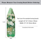 White Rose Ironing Board Cover Dust Covers 15 x 54 Heavy Duty Iron Board Covers - Image 6