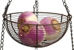 RSVP International Hanging Storage Collection 3-Tier Baskets, Bronze Woven Wire - Image 7