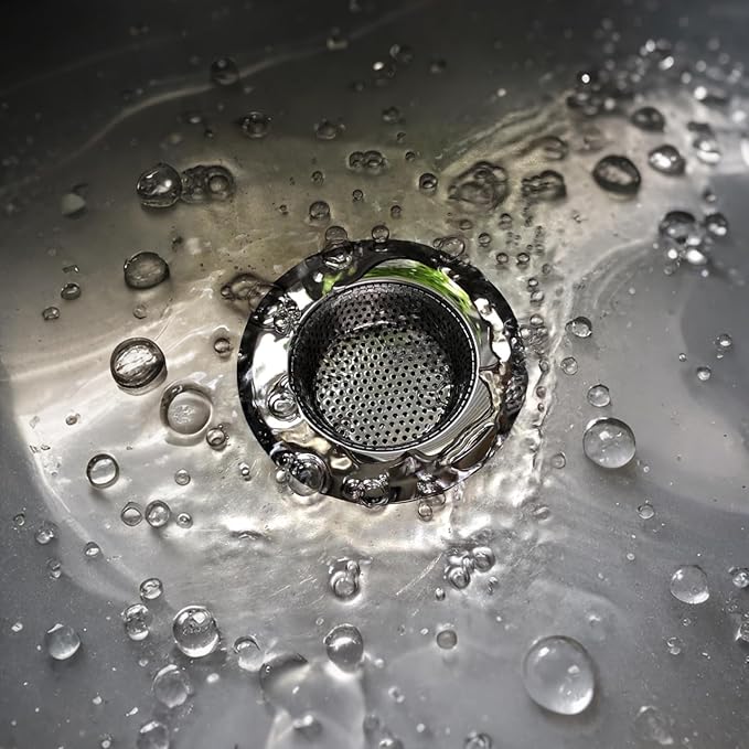 Kitchen Sink Drain Strainer Sink Stainless Steel Protectors - Image 5