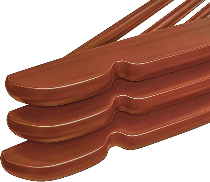 Utopia Home Premium Wooden Hangers 20 Pack - Image 5