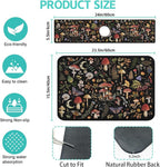 Dish Drying Mat for Kitchen Counter Matt, Super Absorbent Non-slip Rubber Backed - Image 2