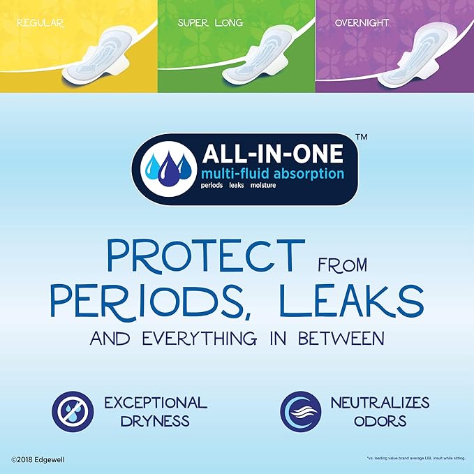 Stayfree Maxi Pads, Extra Heavy Absorbency, Wingless | Super Long | Unscented | - Image 8
