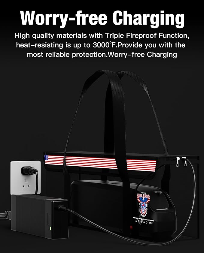 Fireproof Explosion-Proof Waterproof Ebike Battery Storage Bag - Image 3