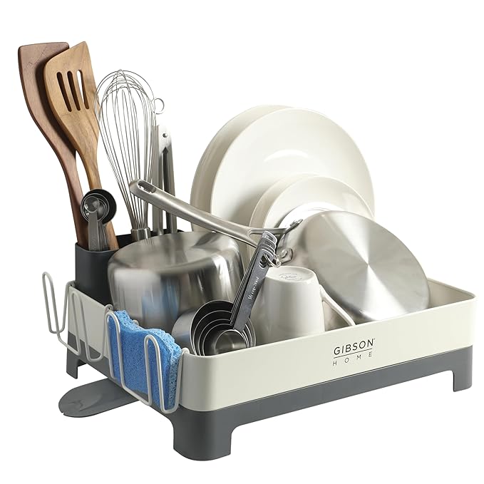 Gibson Home Nestcraft Full Size Rust Resistant Dish Rack by GibsonHomewares