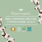 Organyc 100% Certified Organic Cotton Inside and Out Tanga Thong Panty Liners - Image 8