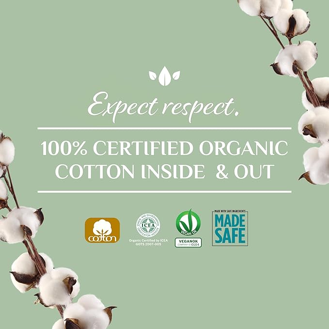 Organyc 100% Certified Organic Cotton Inside and Out Tanga Thong Panty Liners - Image 8