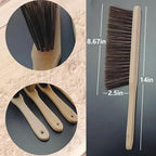2 Pieces Woooden Dust Brush Hand Broom Bench Brush - Image 5