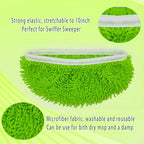 Reusable Microfiber Mop Pads Washable Wet Pads Compatible - Image 4