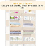 Ofiray-home Over the Door Organizer 6 Tiers, Extra Large Behind Door Storage of - Image 4
