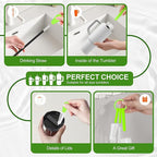 Bottle Brush Cleaner Set of 3, 14 in Long Handle Water Bottle & Straw Cleaner - Image 7