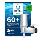 Brita Faucet Mount Water Filter System, No-Wait Filtration, Easy Install by Brita
