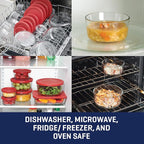 Anchor Hocking 12 Piece Glass Storage Containers - Image 2
