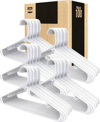 Utopia Home Plastic Hangers 100 Pack - Image 8
