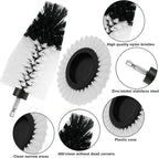8 Pcs Drill Brush Attachment Set, Power Cleaning Scrub Brush Kit - Image 3