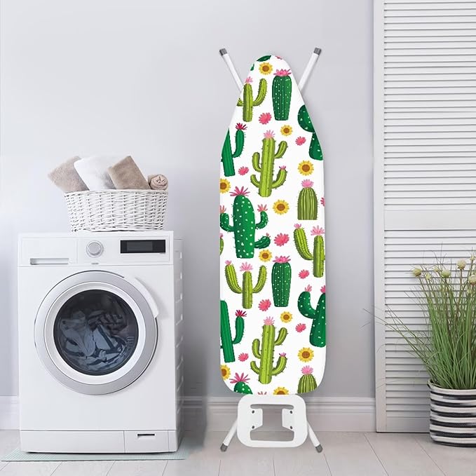 Cactus Ironing Board Cover and Pad Standard Size Soft Resist Scorching Ironing - Image 3