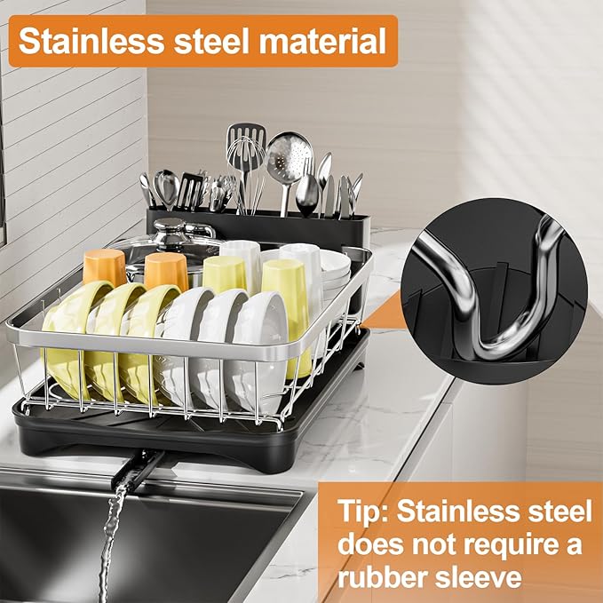 Stainless Steel Dish Drying Rack – 304 Grade Dish Racks - Image 6