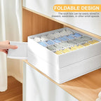 Joyoldelf Sock Organizer Drawer Organizer - Image 3