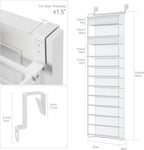 Whitmor 27 Pair Over The Door Shoe Organizer, 11 Tier Hanging Shoe Organizer - Image 2