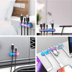 Cable Organizer, Cord Organizer Cable Management, Cable Clips USB Cable Holder - Image 7