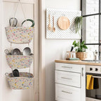 Nursery Storage Must-Have! 3-Tier Cotton Hanging Baskets - Image 4