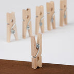 Mr. Pen- Wooden Clothes Pins for Craft, Natural Wood, 1 Inch, Mini Clothes Pins - Image 6