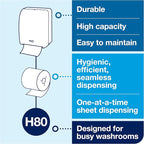 Tork Hand Towel Roll Natural H80, 100% Recycled Fiber, 6 Rolls x 800 ft - Image 4