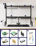 Kitsure Over The Sink Dish Drying Rack - Image 4