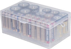 Dial Industries Battery Storage Organizer Case, 12 AAA, 12 AA, 6 C, 4 D - Image 2