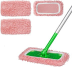 Reusable 100% Coral Fleece Mop Pads Compatible by ZHAYAO