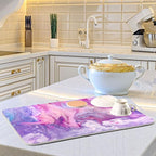 Super Absorbent Dish Drying Mat, Microfiber Fast-Drying Dish Mat, Kitchen Dish - Image 6