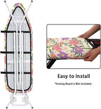 Colorful Flowers Ironing Board Cover and Pad 15 x 54 Heavy Duty Iron Board - Image 5
