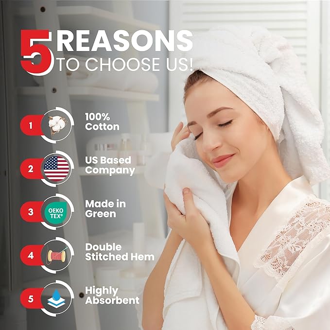 Infinitee Xclusives Blue Hand Towels - Image 2