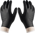 BBQ Gloves 4 Cotton Glove Liners and 100 Disposable Gloves Washable Cotton by Nechtik