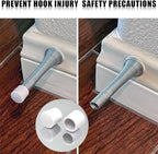 20 PCS Door Stop Caps, Door Stopper Tips Caps, 0.39 Inch Door Stopper - Image 3