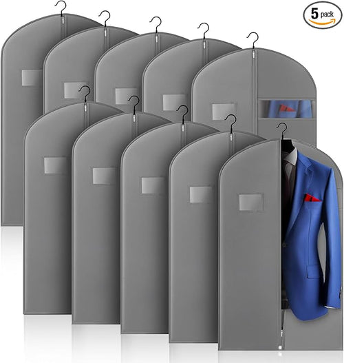10 Pack 40-inch Suit Bag Garment Bag by Hleelomi