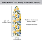 Lemon Ironing Board Cover and Pad Standard Size Padding Decorative Cover - Image 5