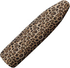Leopard Print Ironing Board Cover Heavy Duty Thick Padding Scorch Resistant by Pzuqiu