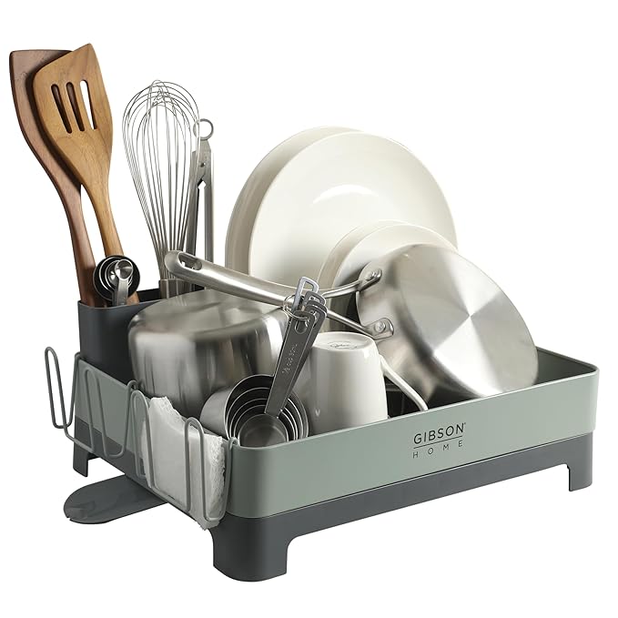 Gibson Home Nestcraft Full Size Rust Resistant Dish Rack by GibsonHomewares